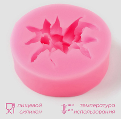 Молд Доляна «Цветение», силикон, d=7 см