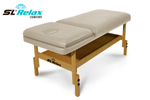 Массажный стол Relax Comfort бежевая кожа