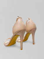 Босоножки Bai Sen Y275-7 однотонные на шпильке с застежкой по ноге