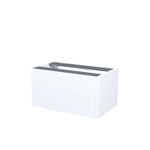 Тумба подвесная IDDIS Aiger, под столешницу, 80 см, белый, AIG80W0i95