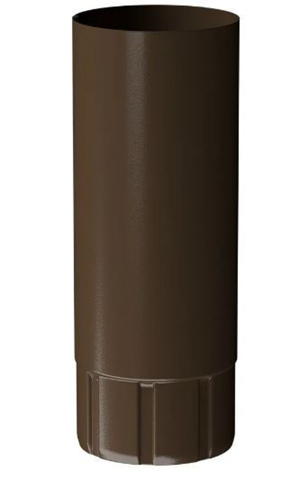 Docke STAL PREMIUM Труба водосточная D90 1 м (Каштан 8017)