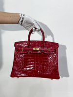 Сумка Hermes из кожи крокодила 25 см, арт. 466224985
