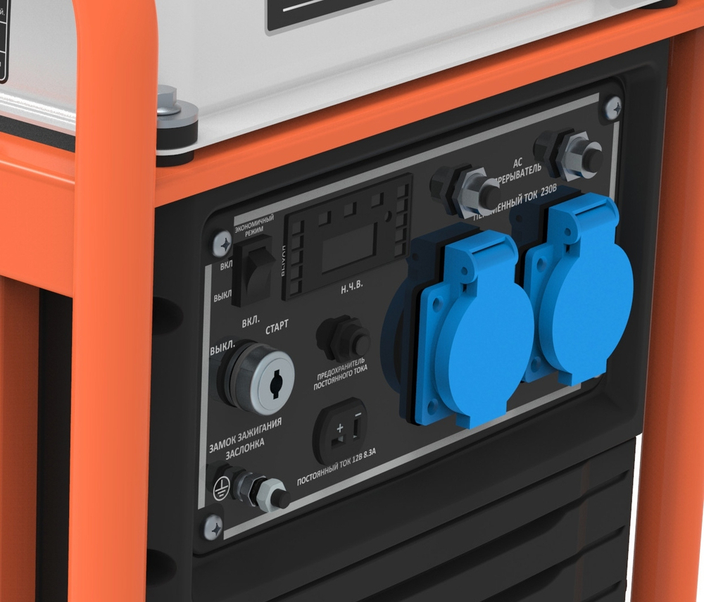 Бензиновый инверторный генератор Zongshen BPB 4500 1T90DFB50