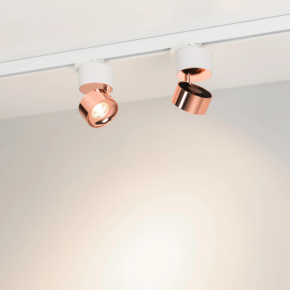 Светильник SP-PLURIO-TRACK-4TR-R77-9W Day4000 (WH-COP, 36 deg, 230V) (Arlight, IP20 Металл, 3 года) 038102