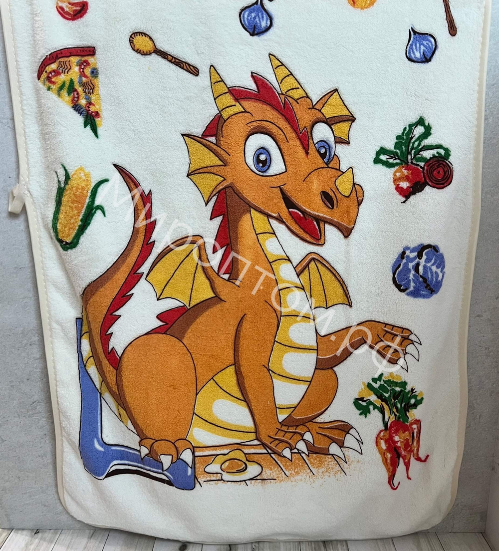 кухонное полотенце дракон оптом