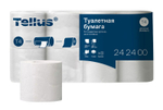 Туалетная бумага Tellus Комфорт T4 22400, 3-слойная, белая, 8 рулонов в упаковке