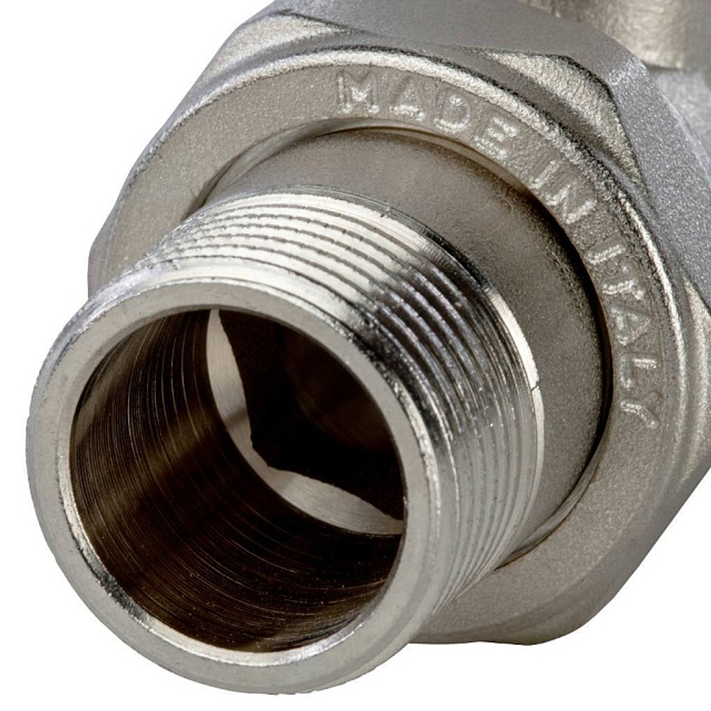 Вентиль ручной регулировки прямой STOUT - 3/4" (ВР/НР-американка, PN10, Tmax 120°C)