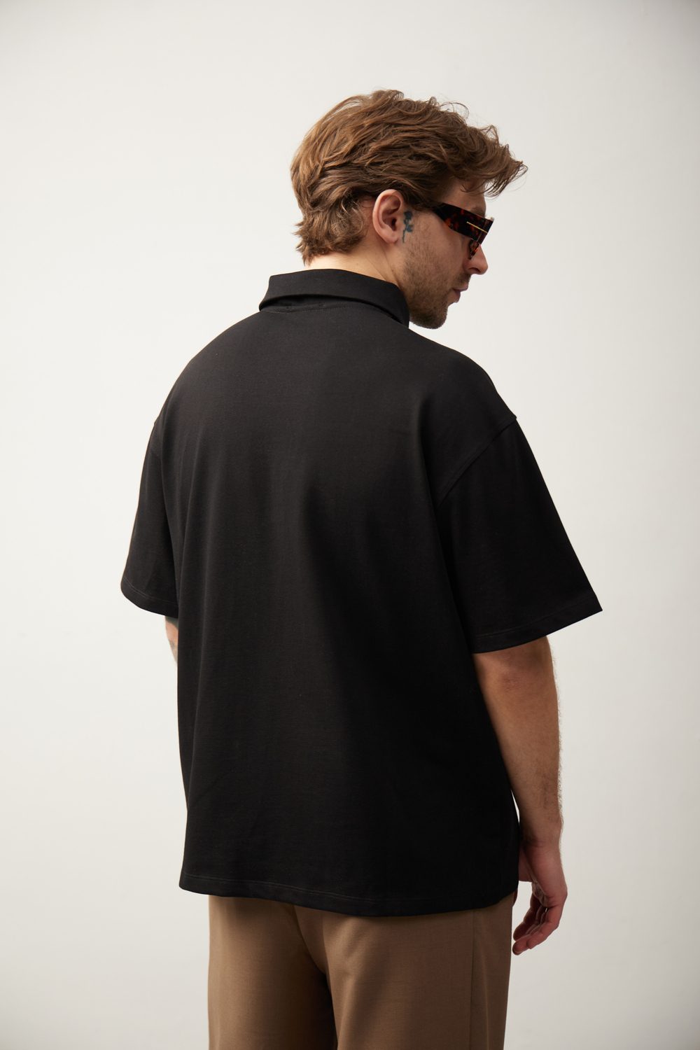 Футболка "Polo" черная