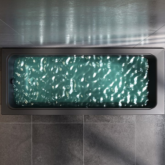 Акриловая ванна AM.PM Gem (АМ.ПМ Гем) 170х70 Черная матовая, W90A-170-070B-A