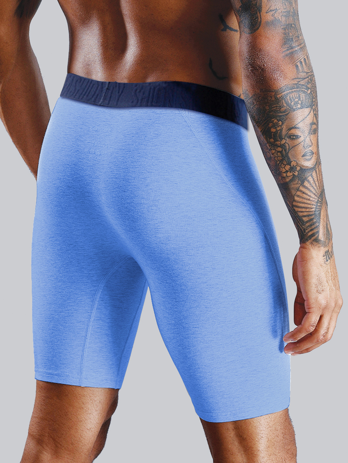 Удлиненные мужские трусы боксеры