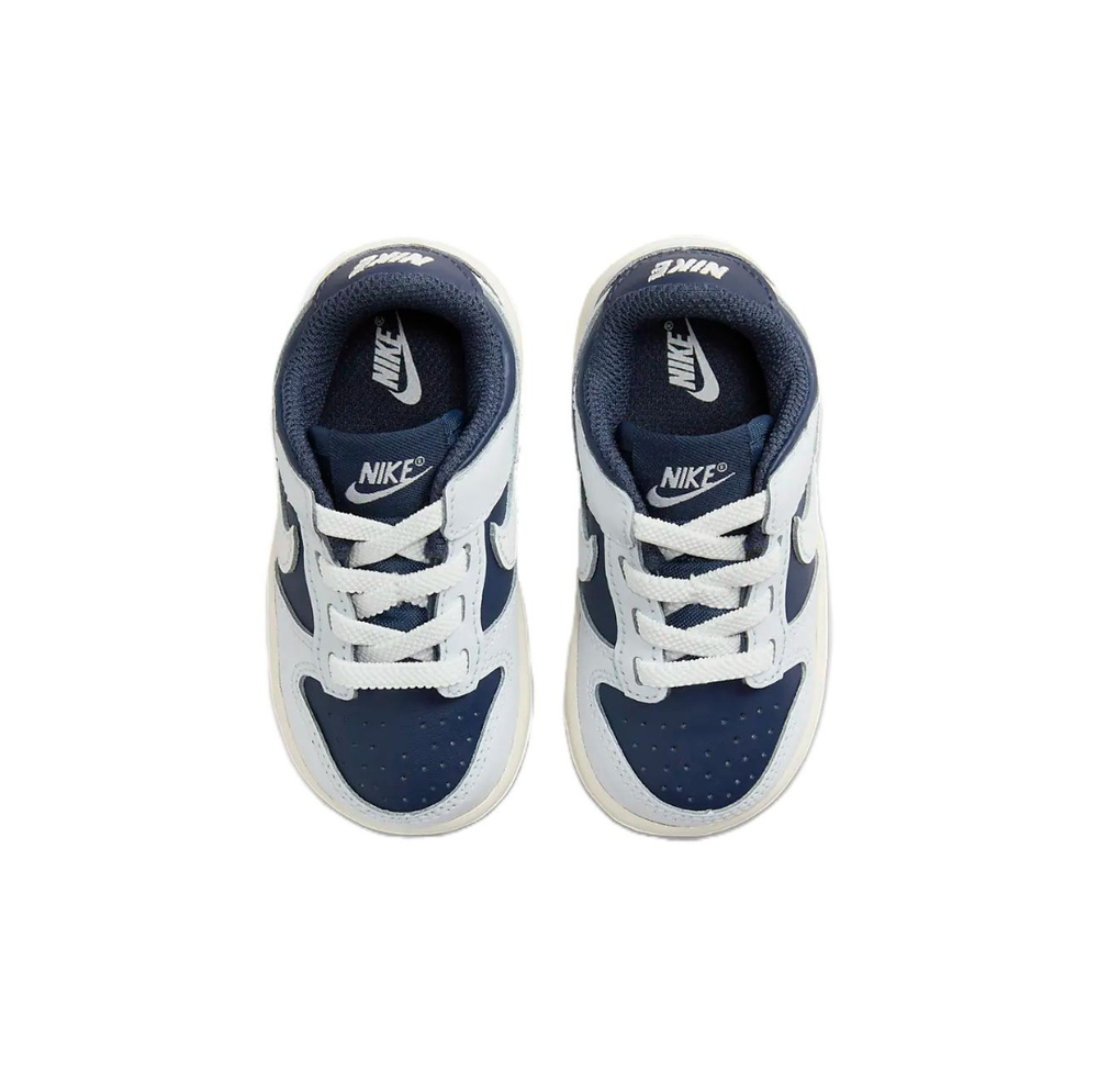 Детские кроссовки Nike Dunk Low 'Grey Midnight Navy' FB9107-002