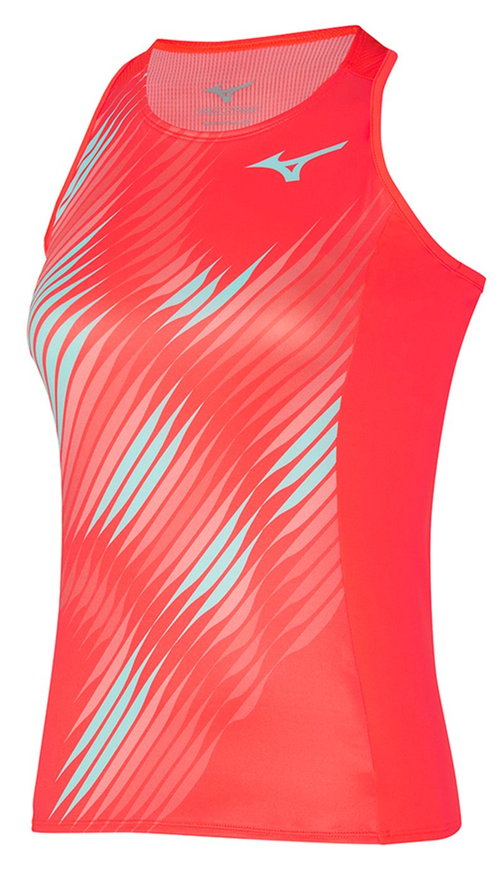 Топ теннисный Mizuno Printed Tank - fierry coral