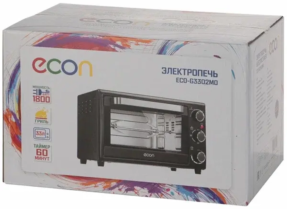 Мини-печь ECON ECO-G3302MO (h)