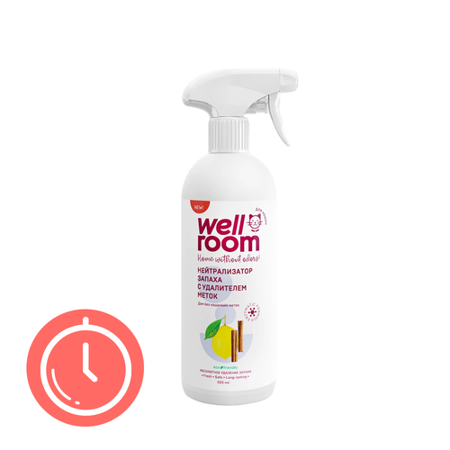 Нейтрализатор запаха против меток Wellroom, кошки (короткий срок годности)