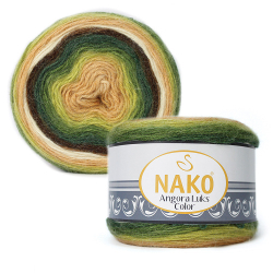 Пряжа Angora Luks Color, 150г, 810м, 80%акрил,15%шерсть, 5%мохер (цена за 1шт)