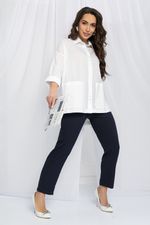 Рубашка Безупречный вкус (белая) Б13089-29М LT Collection