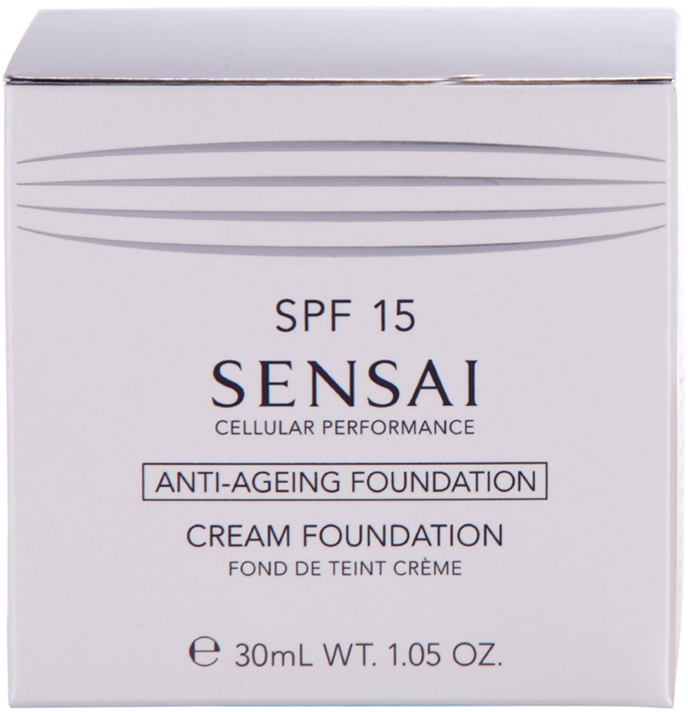 Sensai Cellular Performance Cream Foundation - Кремовый тональный крем SPF 15, 30 ml