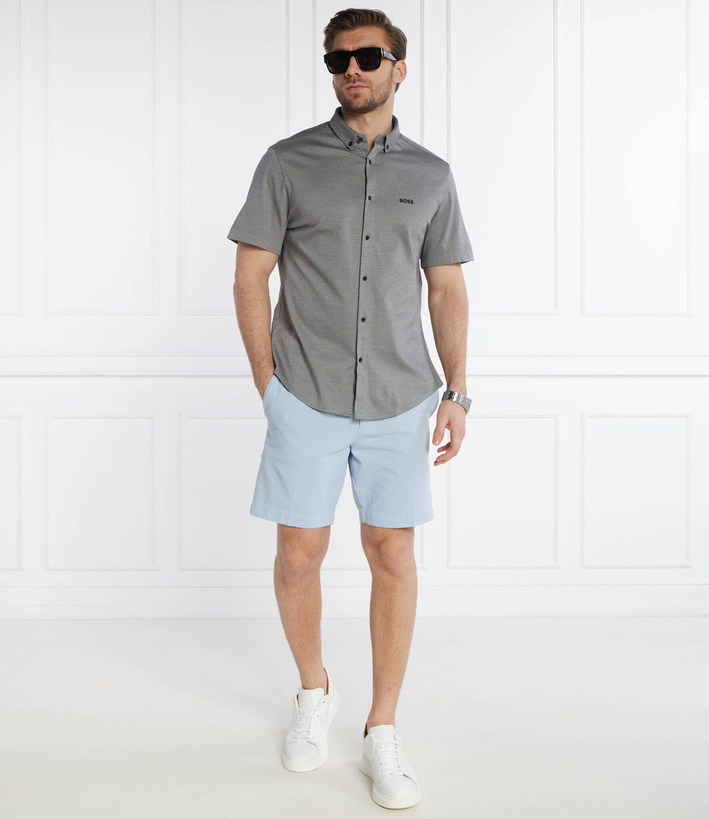 Рубашка B_Motion_S BOSS GREEN - серый(50512005)