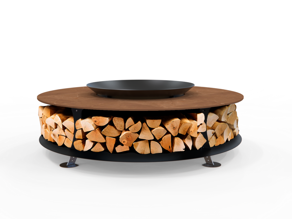 Дизайнерский очаг UFIRE GF-10, d 120 см