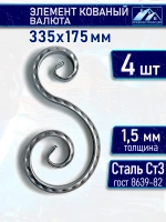 Кованый элемент Валюта