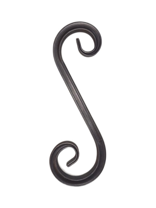 Кованый элемент "Валюта 4S", 275х100 мм