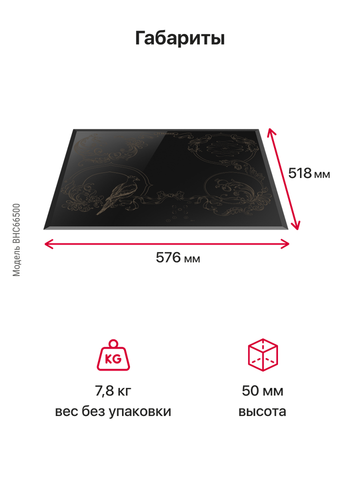 Электрическая панель Hansa BHC66500