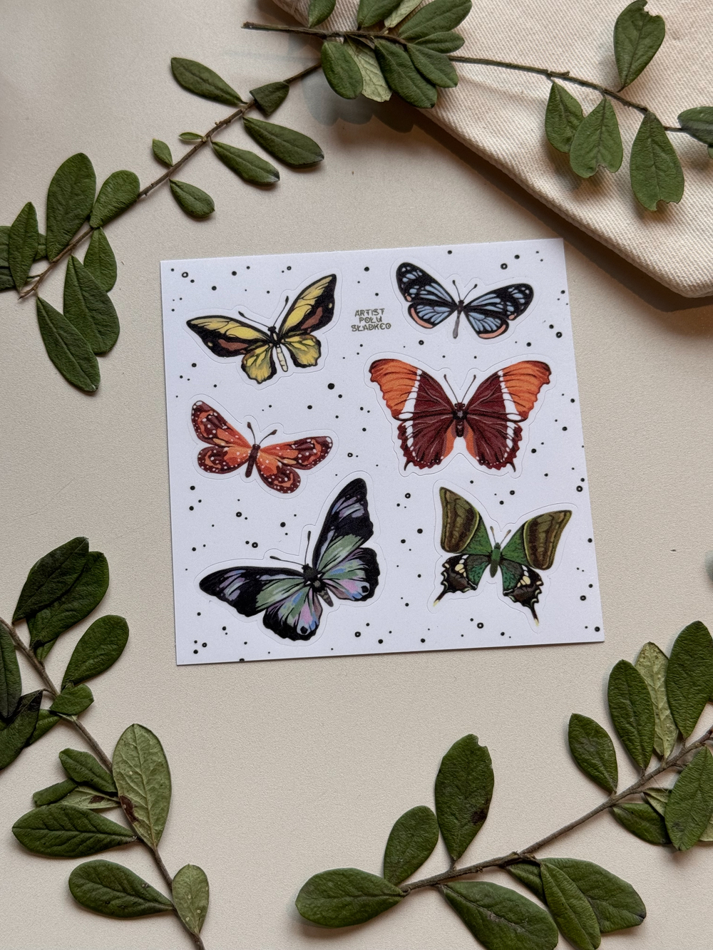 Стикерпак ‘бабочки’ 🦋