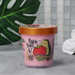 Скраб для тела «Авокато» с ароматом клубники - 800 гр. (Цвет: не задано)