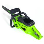 Цепная пила аккумуляторная Greenworks GD40CS20XK8 Арт. 2008807UH, 40V, 40 см, 2000 Вт, бесщеточная, c 1хАКБ 8 Ач И ЗУ