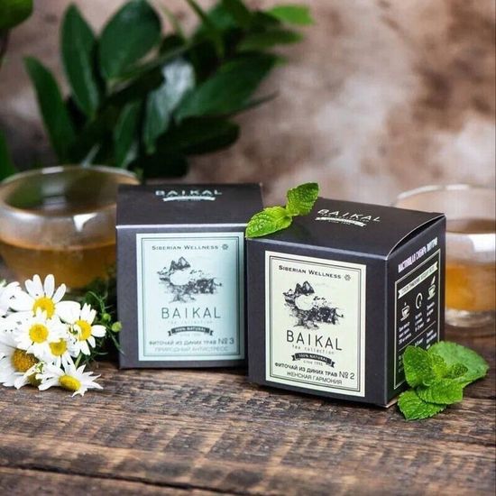 Фиточай из диких трав № 3 (Природный антистресс) Baikal Tea Collection