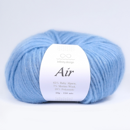 Пряжа Infinity Air (6052/Синий джинс)