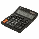 Калькулятор настольный BRAUBERG EXTRA-12-BK (206x155 мм) 12 разрядов двойное питание черный