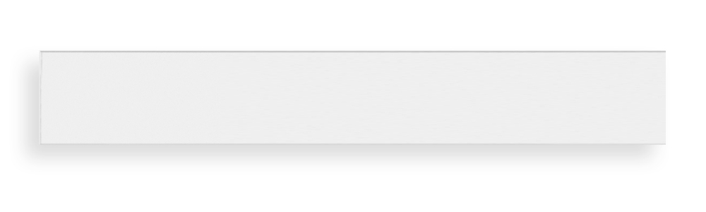 Плинтус напольный дюрополимер под покраску D235 80×17×2000 мм DecoMaster