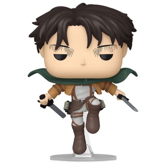 Фигурка Funko POP! Animation Attack on Titan Levi (Falling) (Exc) (1625) 82151 / Фигурка Фанко ПОП! по мотивам аниме "Атака титанов", Леви Аккерман