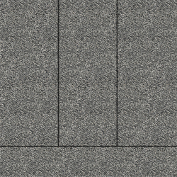 Тротуарная плитка ПРЯМОУГОЛЬНИК 900х300 мм - Гранит+ Серый с черным