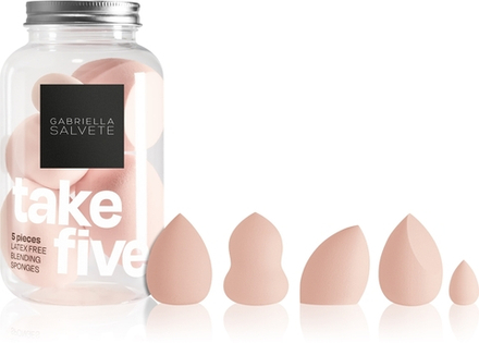 Gabriella Salvete Tools Take Five - Набор аппликаторов для лица оттенок Light Orange, 5 szt.
