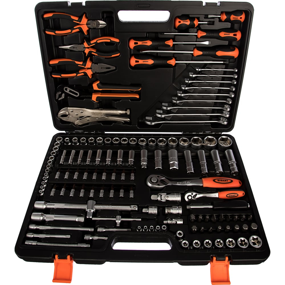Набор инструментов Gigant 131 предмет, Сталь Cr-V GAS 131
