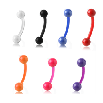 Банан сталь/эмаль 1,2 мм (шарик/цв)