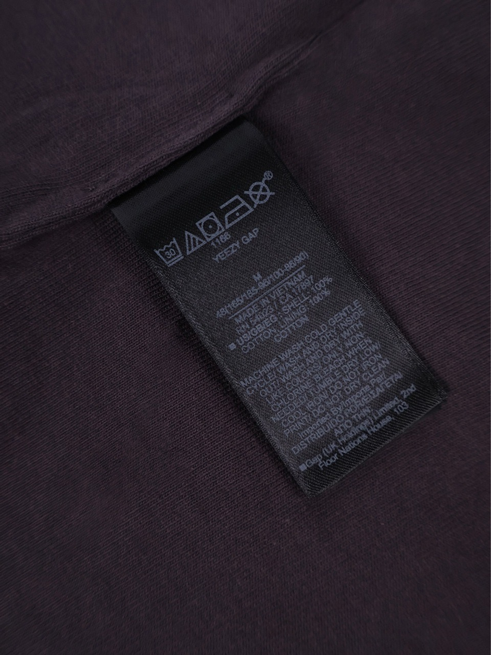 Футболка Yeezy Gap Engineered by Balenciaga Dove No Seam Dark Grey