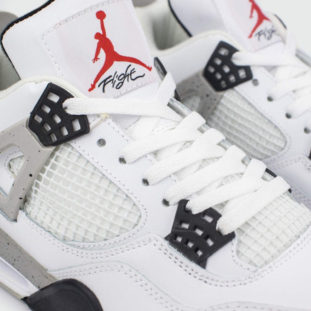кроссовки Air Jordan 4 Retro White Cement