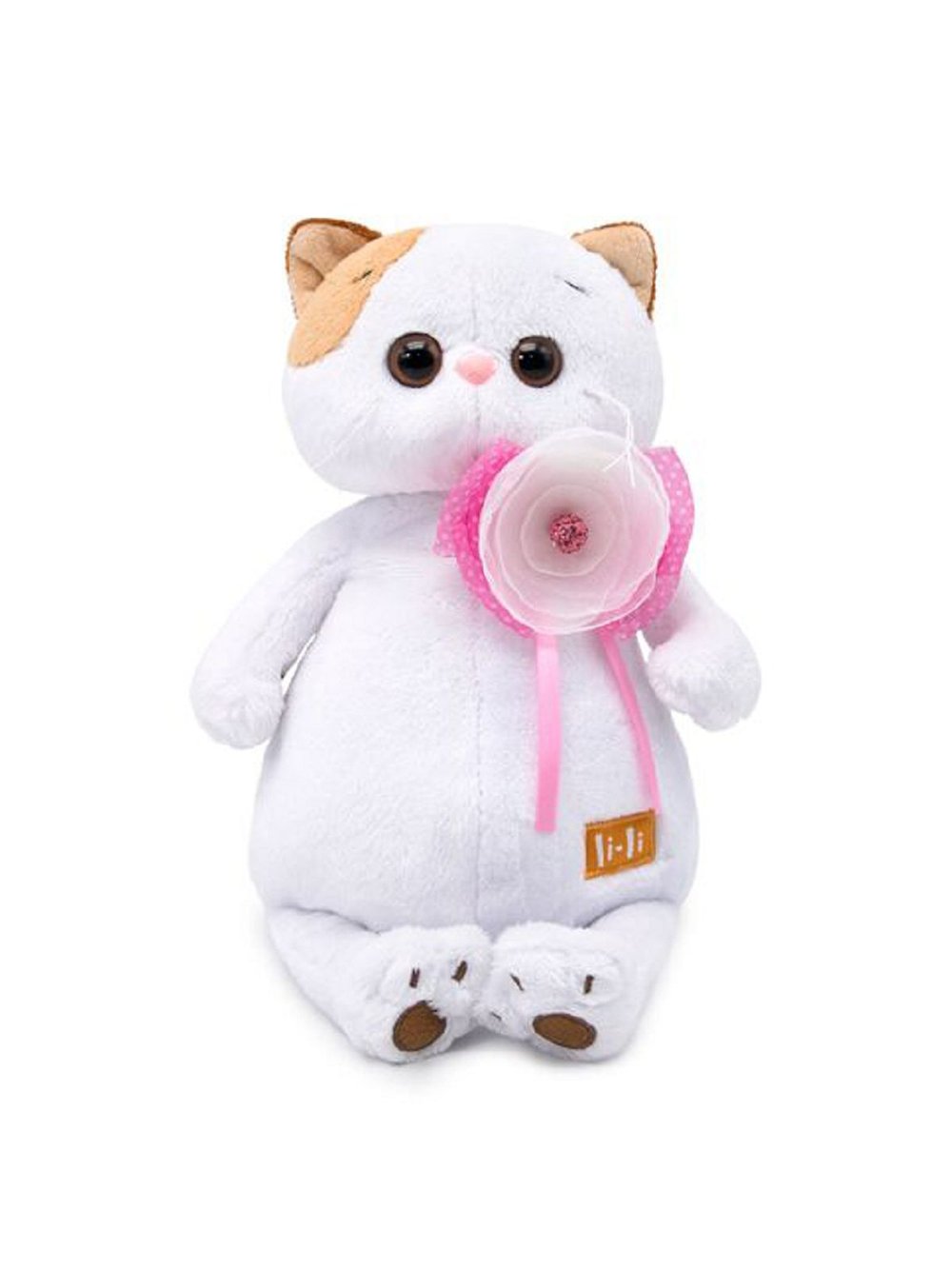 Мягкая игрушка Ли-Ли с цветком 24см