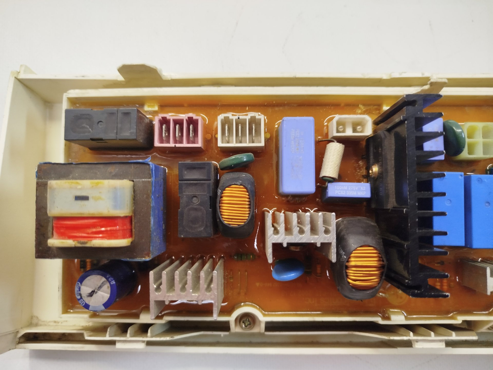 430 Силовой модуль и панель индикации в сборе для стиральной машины LG WD-80150 N / 6871EC1085d б/у