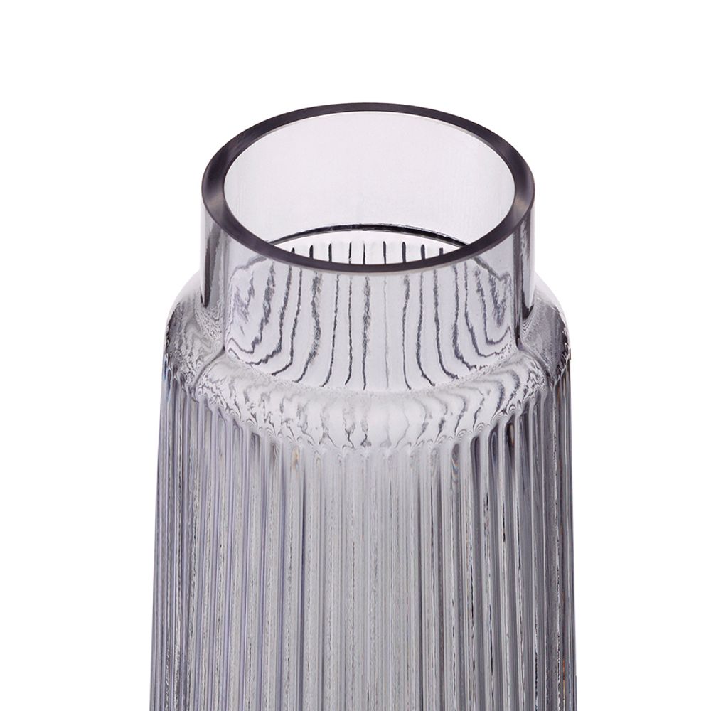 Ваза Noemi, 24 см, серо-синяя