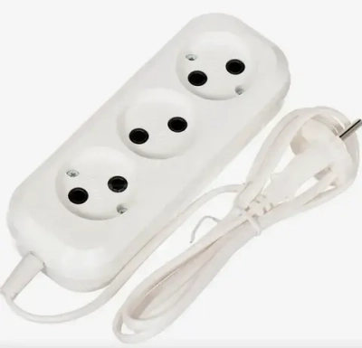 Сетевой электрический удлинитель РС-3 ( ШВВП ) 3 м