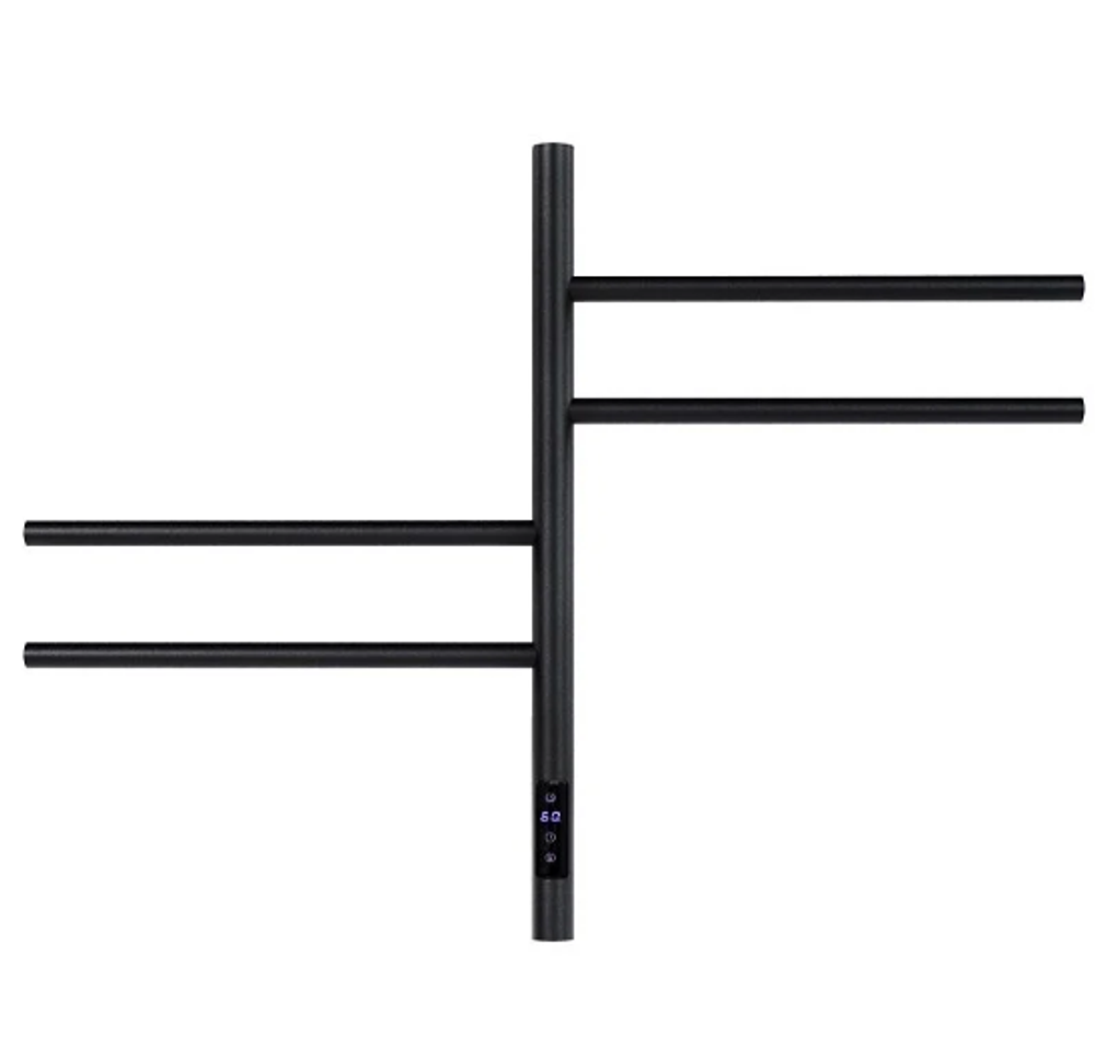 Полотенцесушитель электрический Vincea VTD-1S1CBE 43x60, черный, таймер, , шт