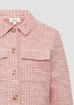 Укороченная куртка-букле Sweat с накладными карманами s.Oliver