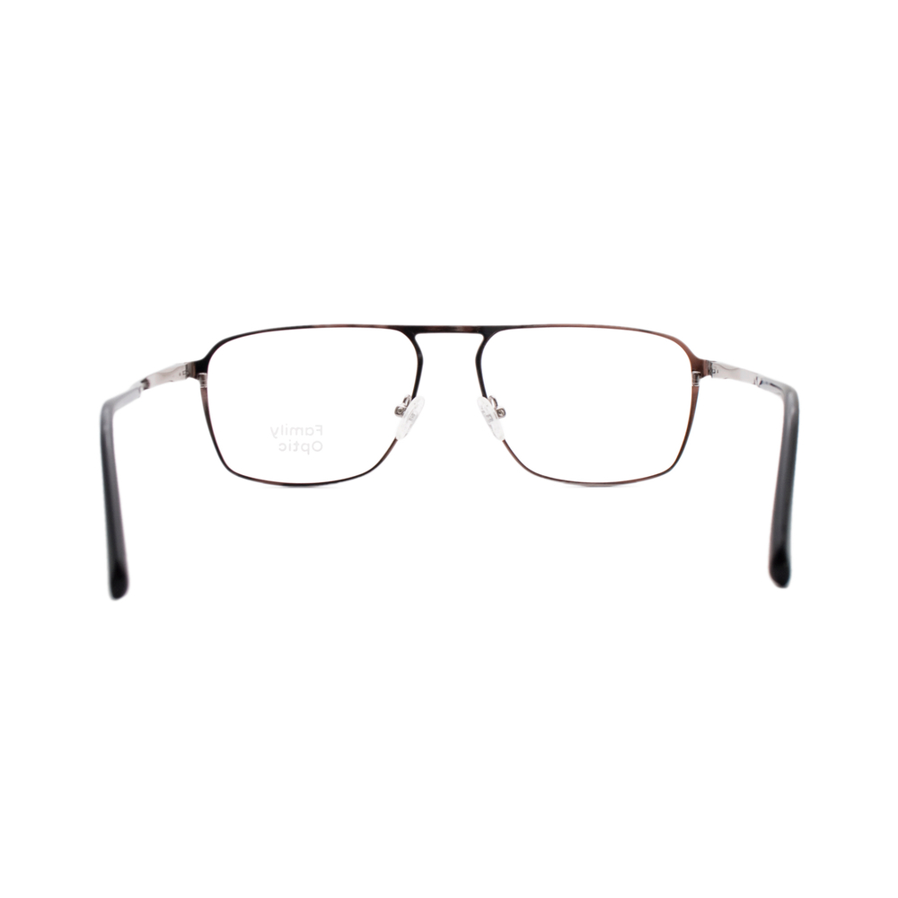 Оправа многогранник Family Optic MM4030 C2 серебряная с черным