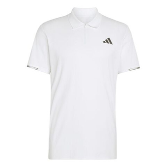 Мужское теннисное поло Adidas FreeLift Pro - white