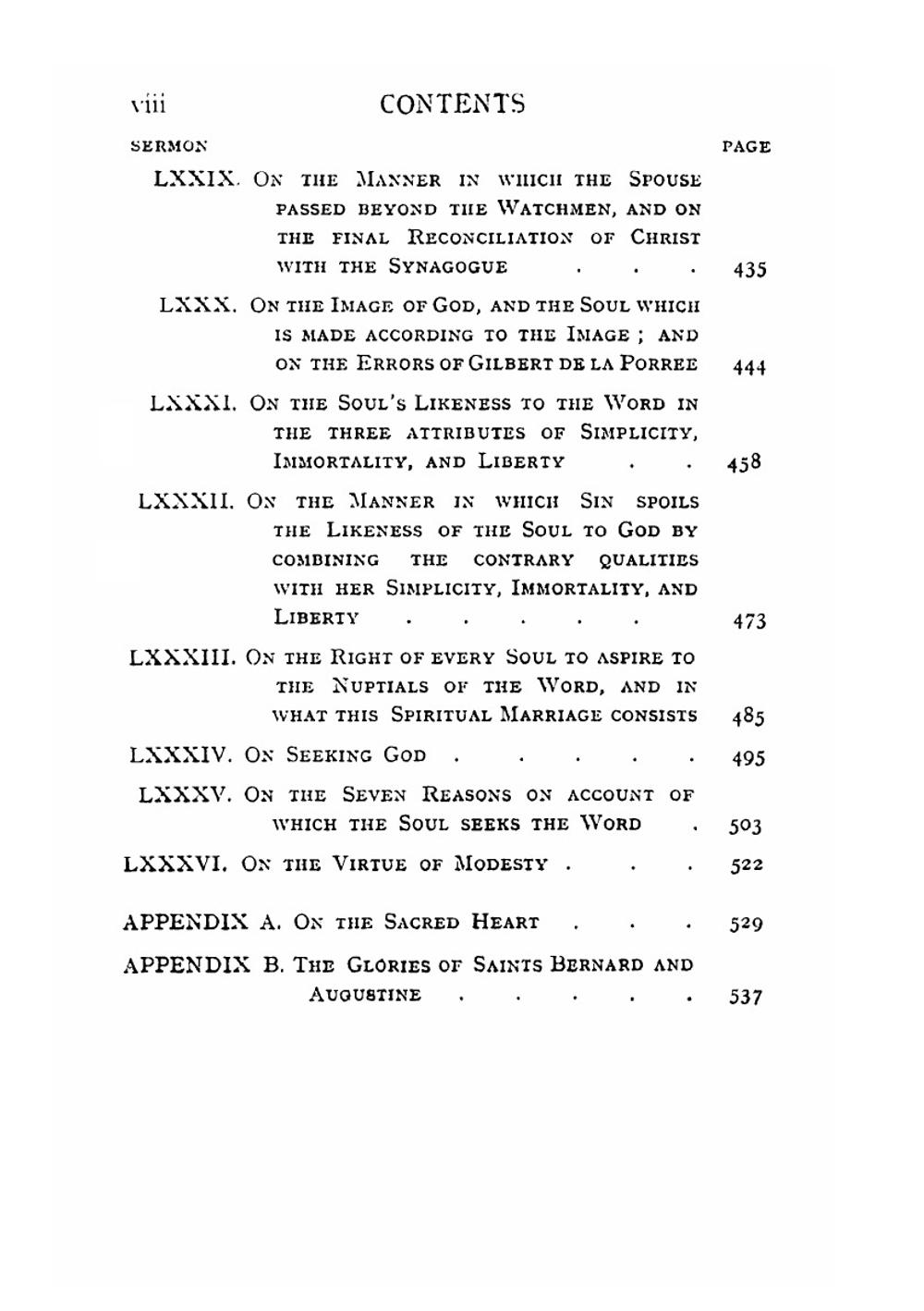 St. Bernard's sermons on the Canticle of Canticles. Volume 2 | Bernard of Clairvaux