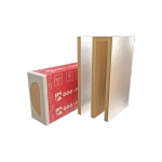 Плита из минеральной ваты на основе горных пород базальтовой группы кашированная армированной алюминиевой фольгой ТЕХ БАТТС 50, РОКВУЛ